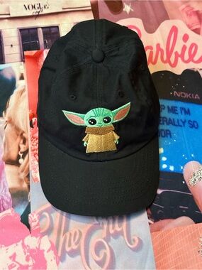 Star Wars Black Baseball Cap with Embroidered Logo
